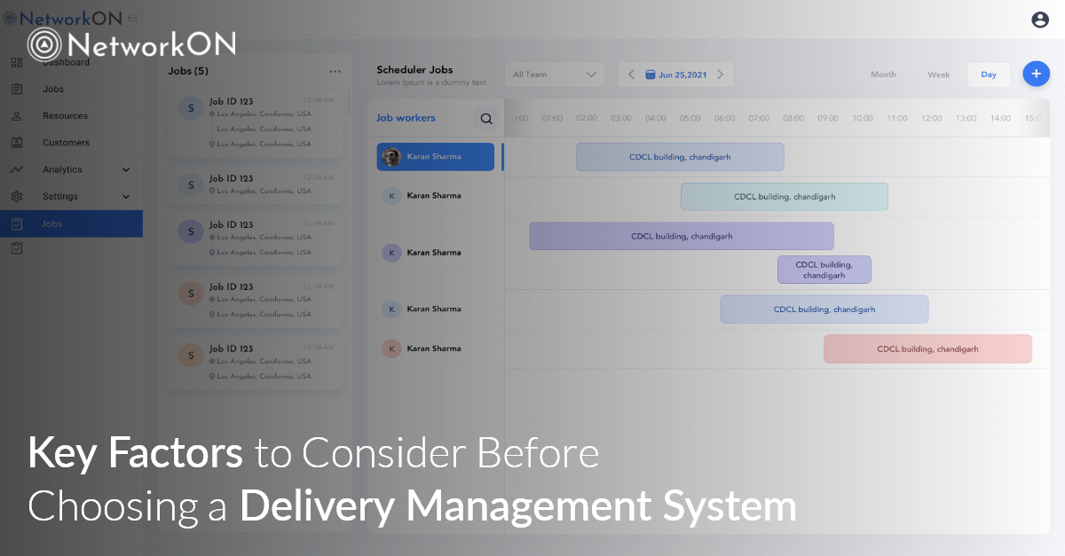 Key Factors to Consider Before Choosing a Delivery Management System