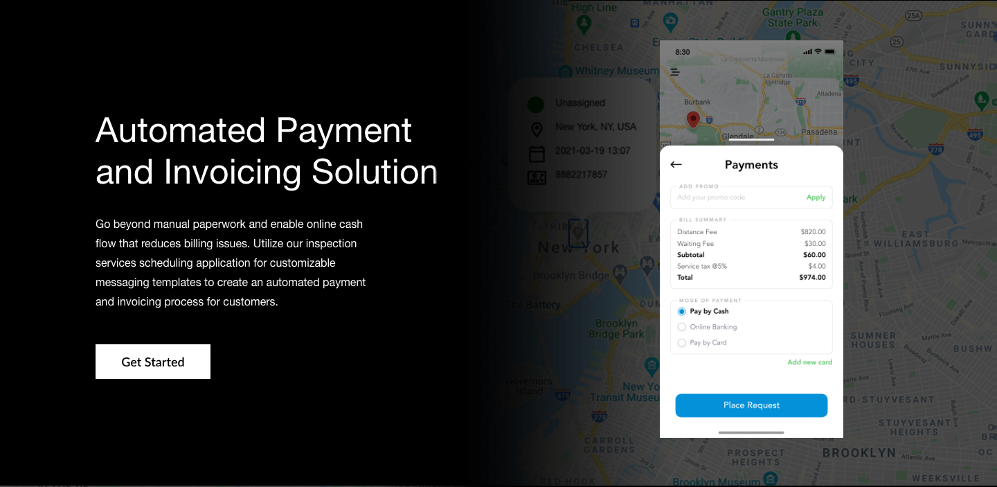 Field Service and Inspection Management Software - Provide a wide-range of payment options for customers.
