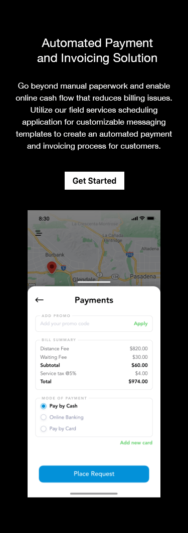Create customizable invoice templates to manage payments. Offer a wide range of secure and flexible options to make payments.