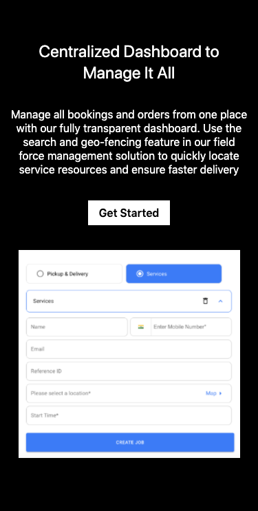 Home Services Scheduling Software - Powerful and Intuitive Dashboard to track service requests, service technicians