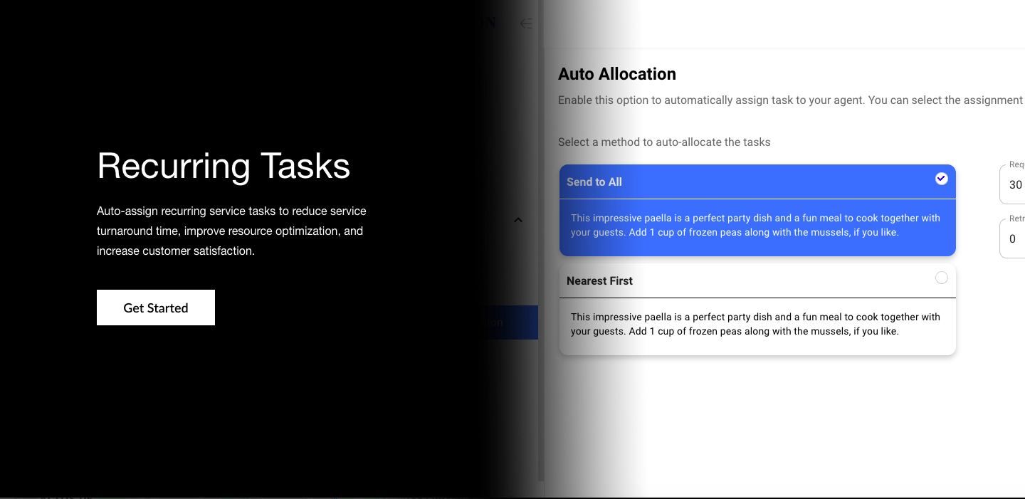 HVAC Service Software - Auto-assign recurring service requests to best suitable agents to reduce service turnaround time.