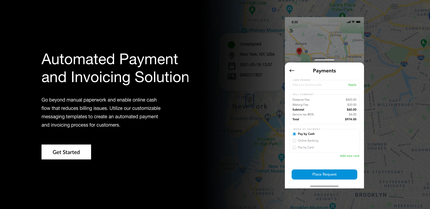 Create customized invoice templates hasslefree using our towing dispatch and tracking software