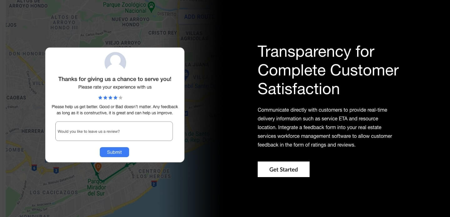 Workforce Management for Insurance Industry Allow customers to provide real-time feedback on services.