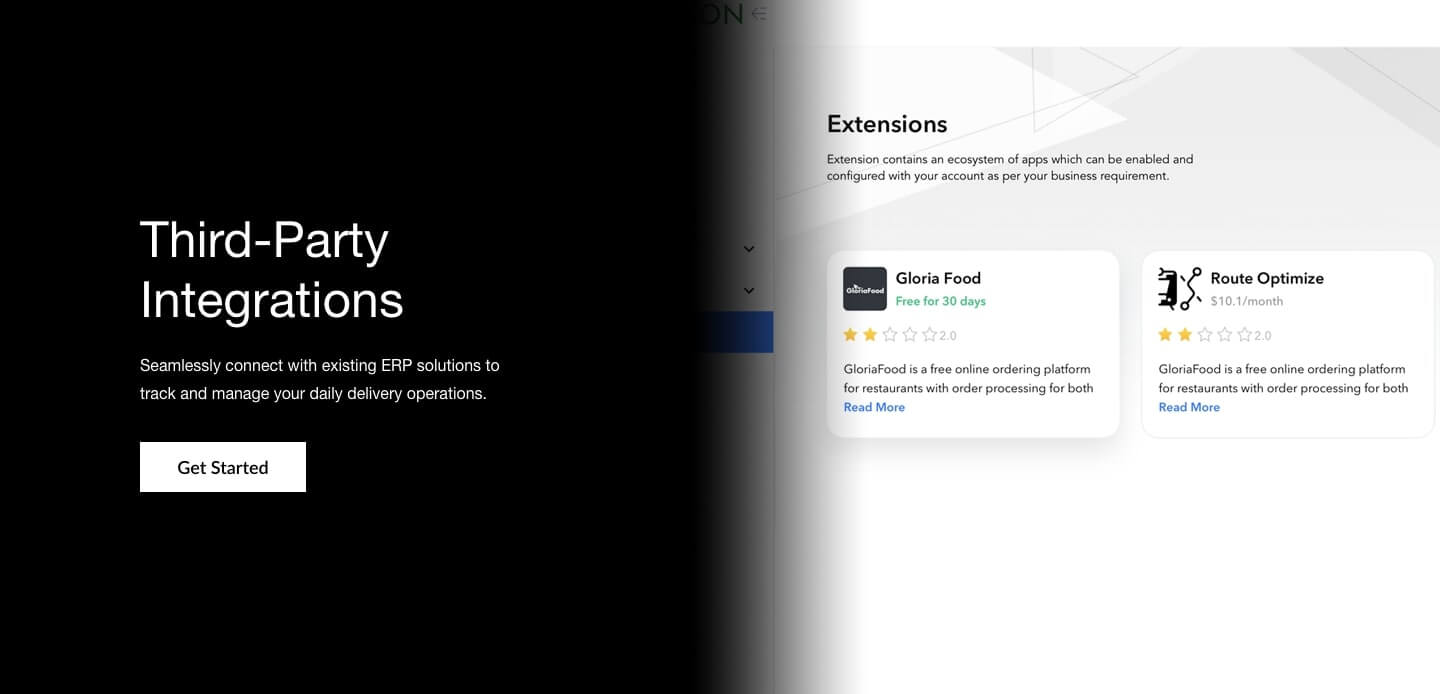 Seamlessly connect with third-party partners to manage your daily delivery operations.