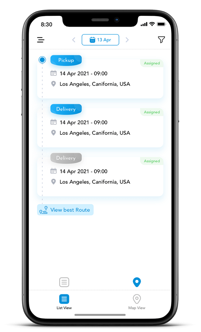 Delivery Management Software - Auto-assignment - Assign tasks on the go to the best suitable agents.