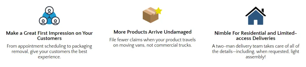 White-Glove Delivery